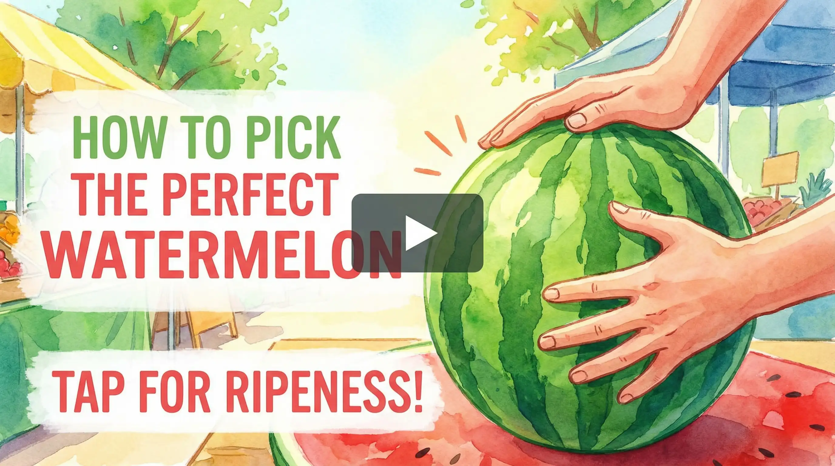 选瓜技巧视频：一看二听三摸 - 吃瓜黑料